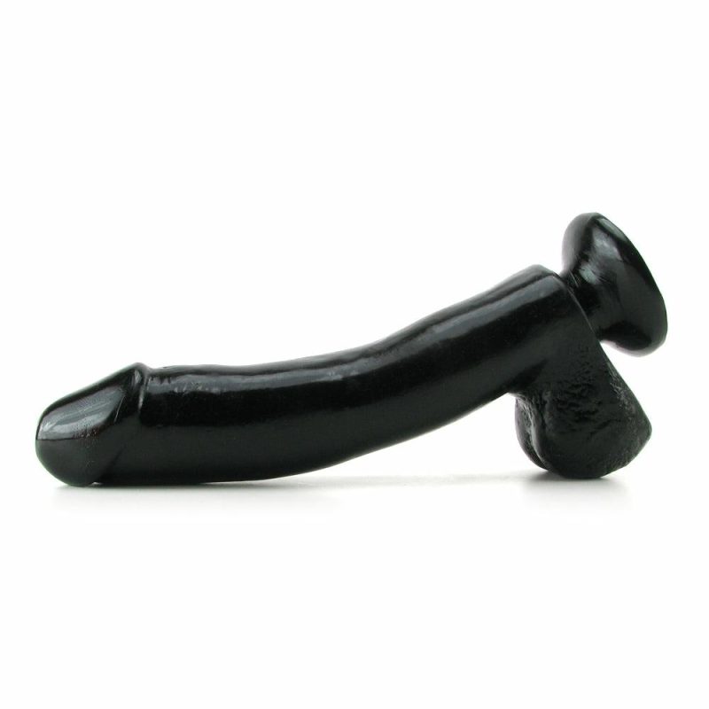 Dildos | Basix 10 Inch Suction Base Dildo In Black Dildos Dildos