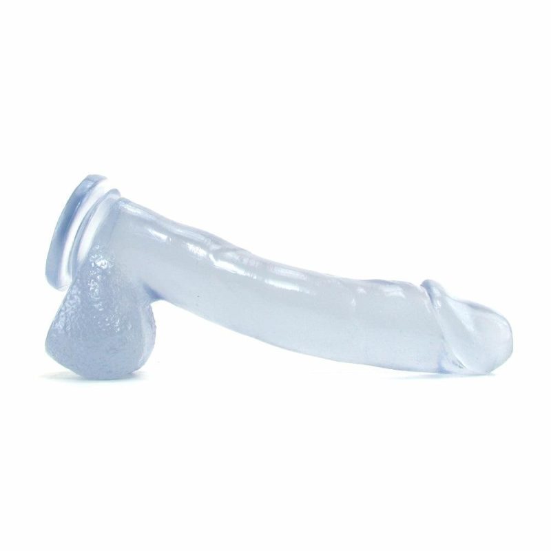 Dildos | Basix 12 Inch Suction Base Dildo In Clear Dildos Dildos