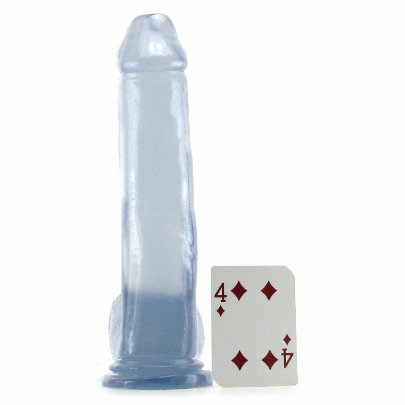 Dildos | Basix 12 Inch Suction Base Dildo In Clear Dildos Dildos