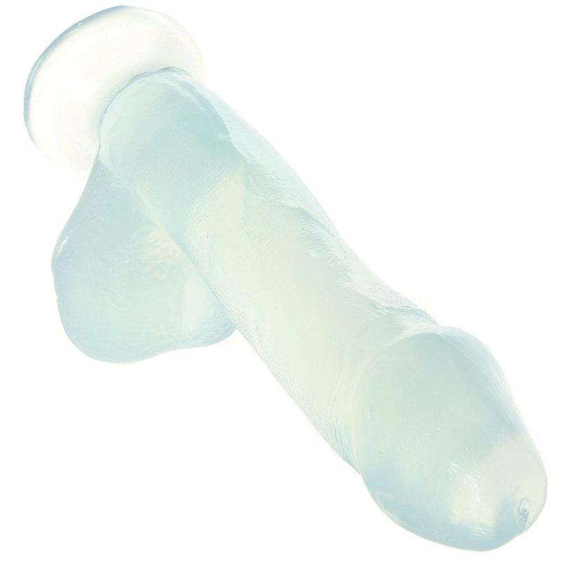 Dildos | Basix 6.5 Inch Suction Base Dildo In Clear Dildos Dildos