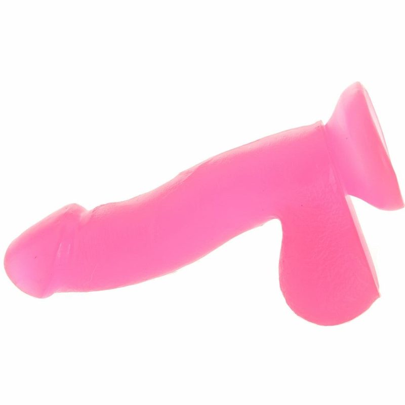 Dildos | Basix 6.5 Inch Suction Base Dildo In Pink Dildos Dildos