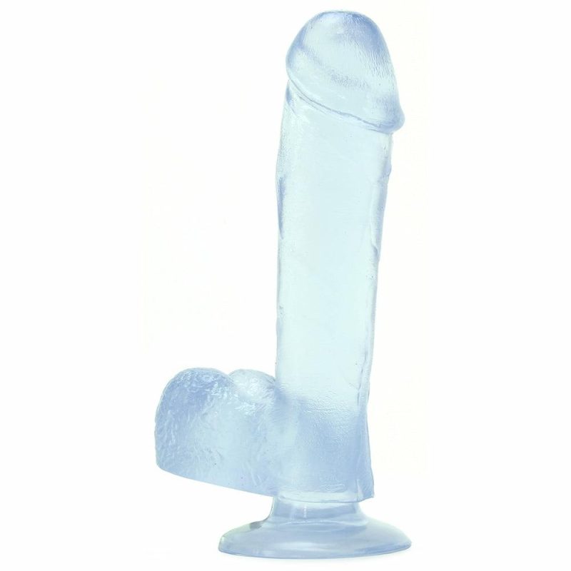 Dildos | Basix 7.5 Inch Suction Base Dildo In Clear Dildos Dildos