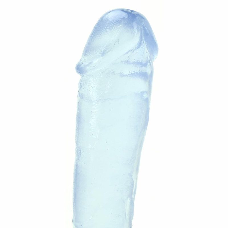 Dildos | Basix 7.5 Inch Suction Base Dildo In Clear Dildos Dildos