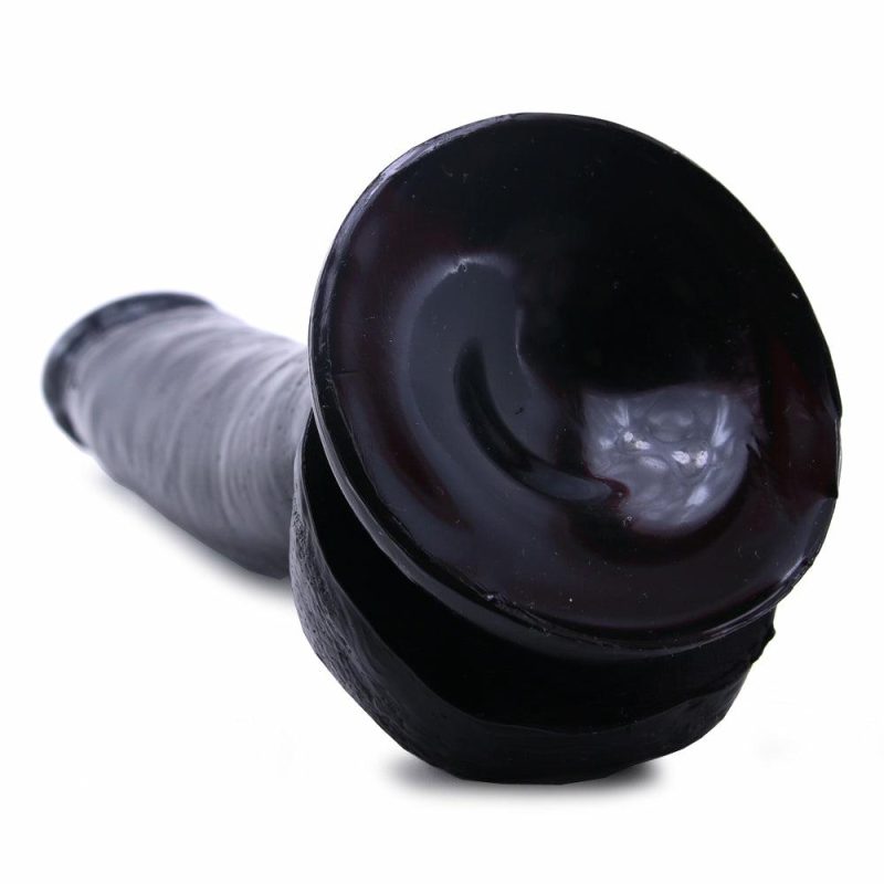 Dildos | Basix 9 Inch Suction Cup Dildo In Black Dildos Dildos