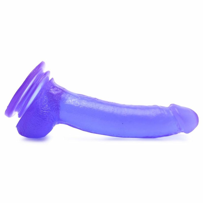 Dildos | Basix 9 Inch Suction Cup Dildo In Purple Dildos Dildos