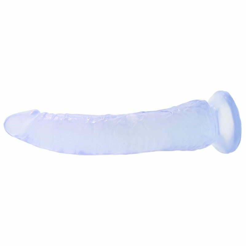 Dildos | Basix Slim 7 Inch Dildo In Clear Dildos Dildos