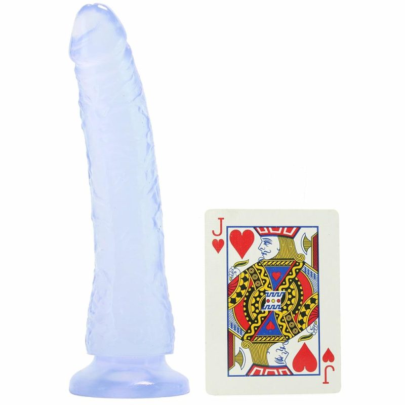 Dildos | Basix Slim 7 Inch Dildo In Clear Dildos Dildos