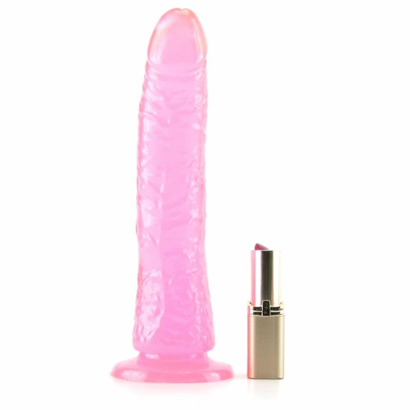 Dildos | Basix Slim 7 Inch Dildo In Pink Dildos Dildos