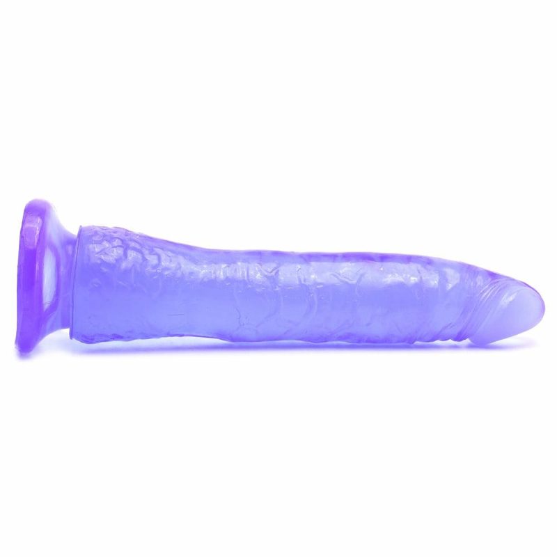 Dildos | Basix Slim 7 Inch Dildo In Purple Dildos Dildos