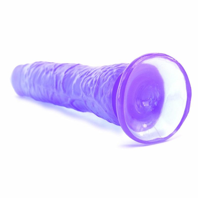 Dildos | Basix Slim 7 Inch Dildo In Purple Dildos Dildos