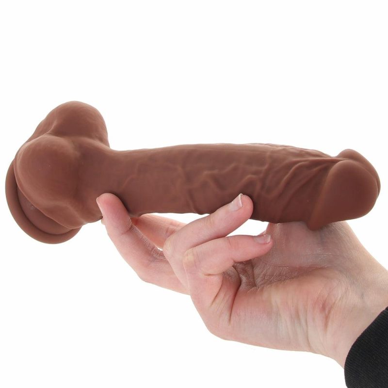 Dildos | Big Shot Squirting Vibe In Brown Dildos Brown