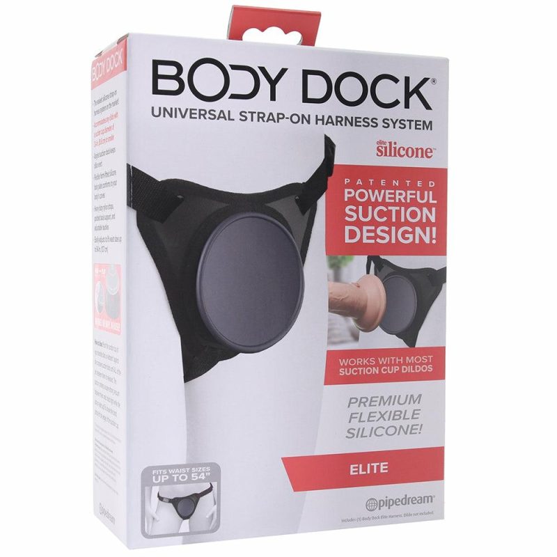 Dildos | Body Dock Elite Strap-On Harness Dildos Dildos