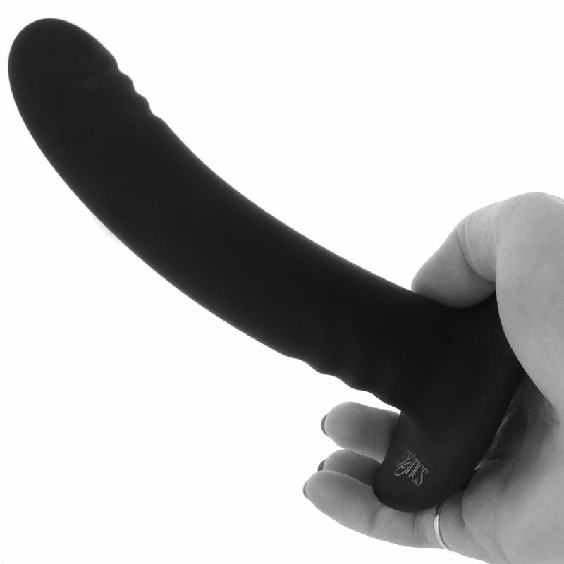 Dildos | Boundless 6 Inch Ridged Probe Dildos CalExotics