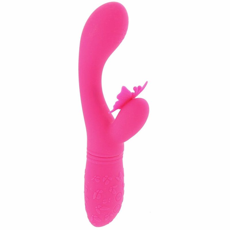 Dildos | Butterfly Kiss Rechargeable Flutter Vibe In Pink Dildos CalExotics