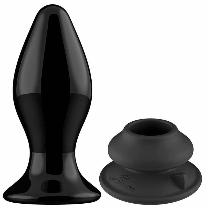 Dildos | Chrystalino Stretchy Remote Glass Vibe Anal Sex Toys Anal Sex Toys