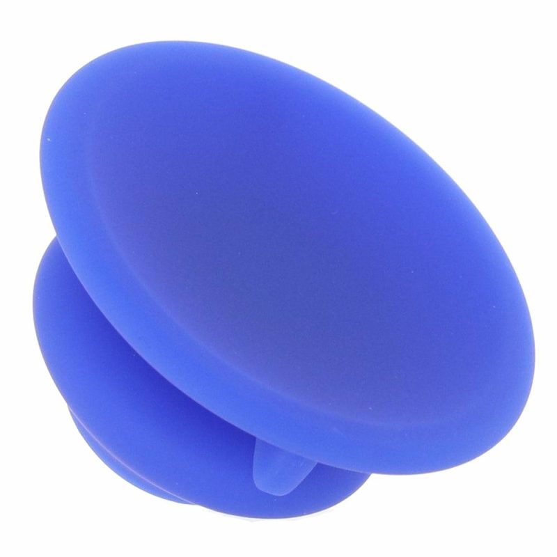 Dildos | Chrystalino Universal Silicone Suction Cup In Blue Bondage Blue