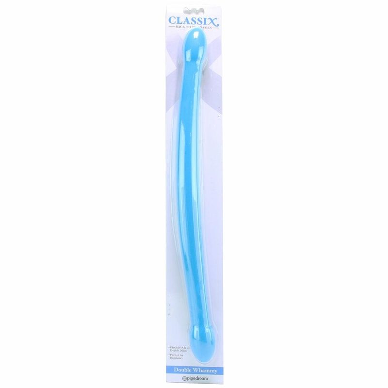 Dildos | Classix Double Whammy Dildo In Blue Dildos Dildos