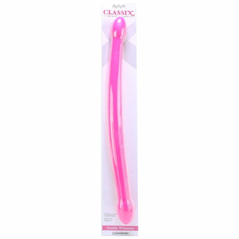 Dildos | Classix Double Whammy Dildo In Pink Dildos Dildos