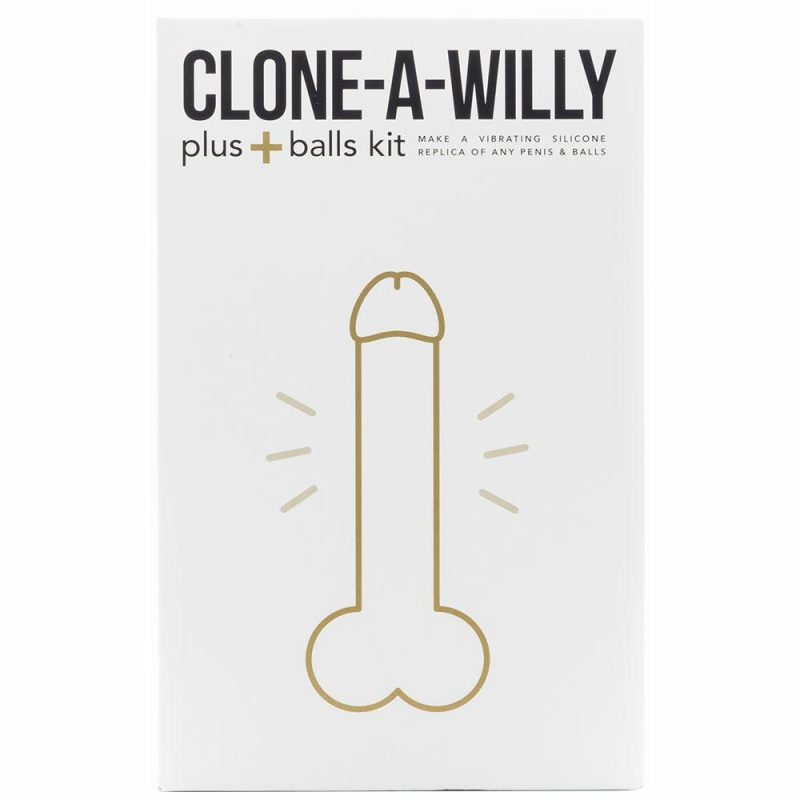 Dildos | Clone-A-Willy & Balls Vibe Kit In Light Skin Tone Dildos Dildos