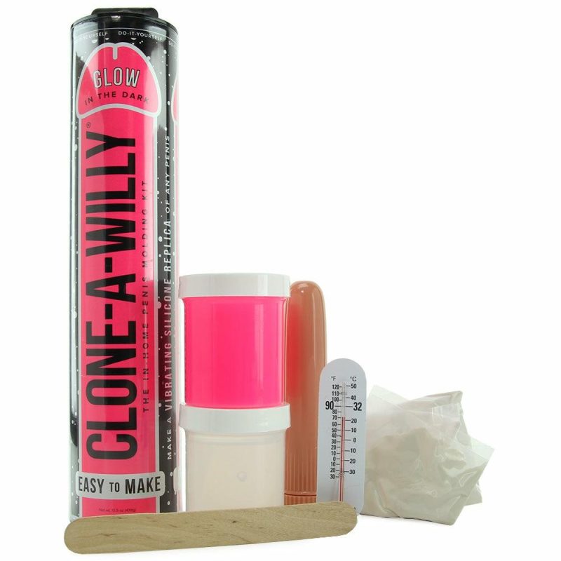 Dildos | Clone-A-Willy Glow In The Dark In Hot Pink Dildos Dildos