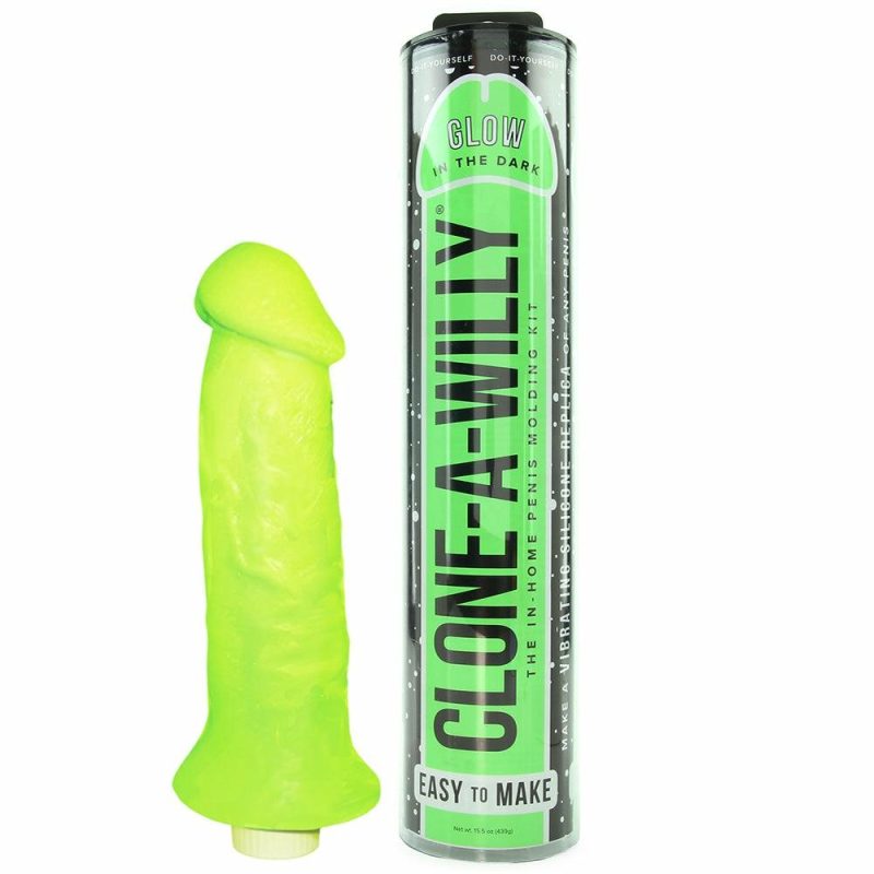 Dildos | Clone-A-Willy Vibrator Kit In Glow In The Dark Dildos Dildos