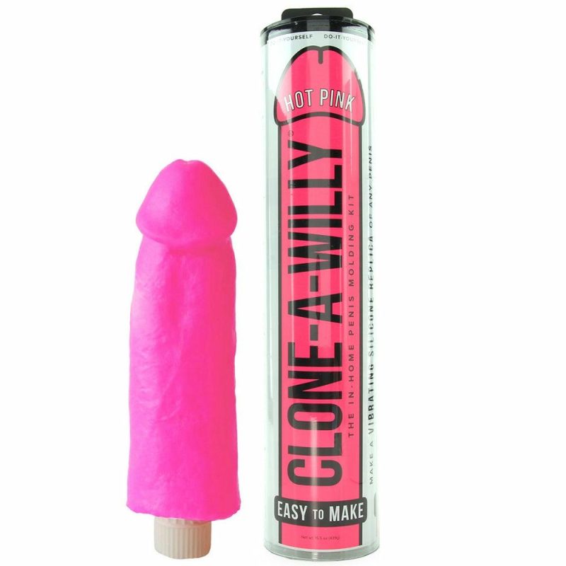 Dildos | Clone-A-Willy Vibrator Kit In Hot Pink Dildos Dildos