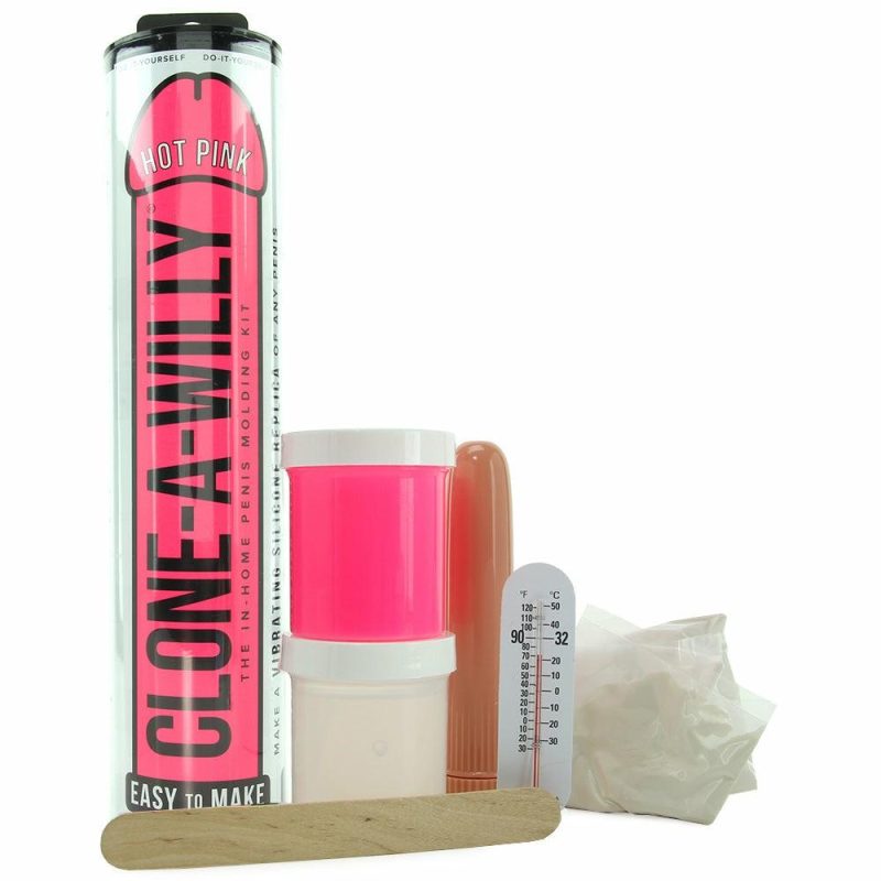 Dildos | Clone-A-Willy Vibrator Kit In Hot Pink Dildos Dildos