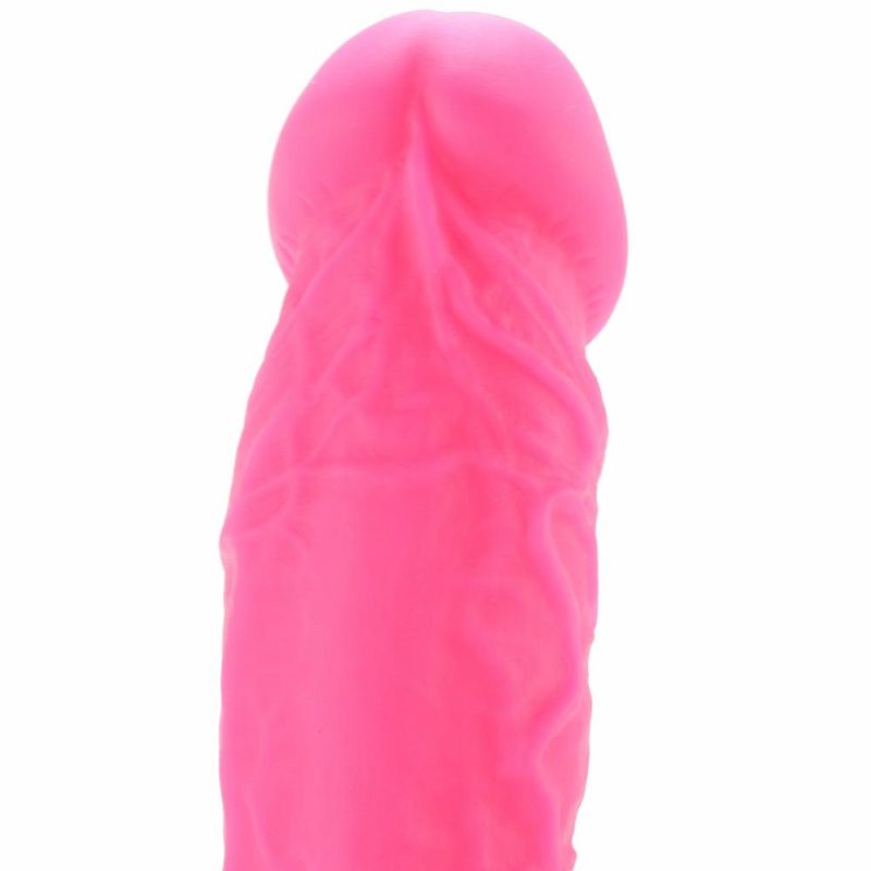 Dildos | Colours 8" Dual Density Silicone Dildo In Pink Dildos Dildos