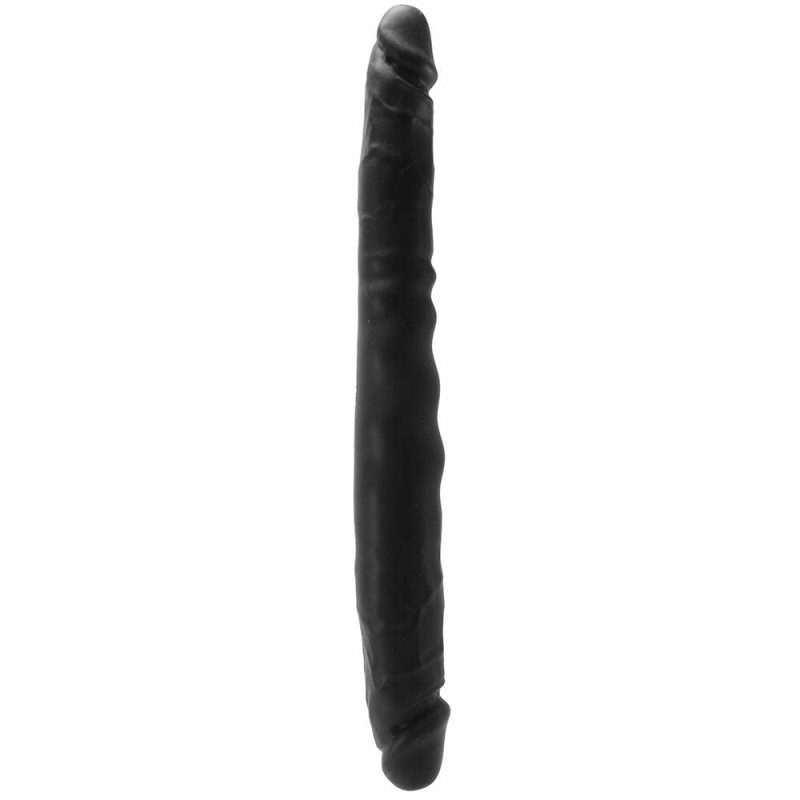 Dildos | Colours Double Pleasure 12 Inch Dildo In Black Dildos Dildos