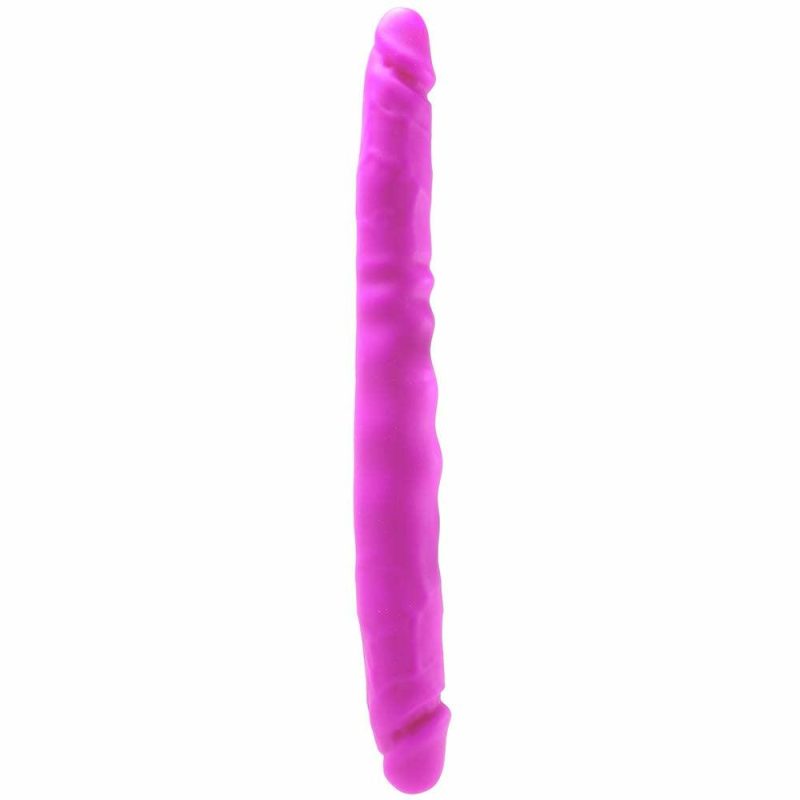 Dildos | Colours Double Pleasure 12 Inch Dildo In Purple Dildos Dildos