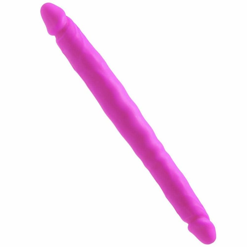 Dildos | Colours Double Pleasure 12 Inch Dildo In Purple Dildos Dildos