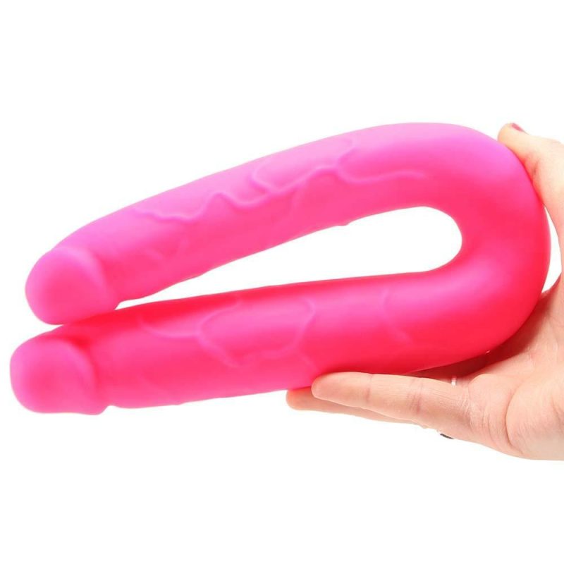 Dildos | Colours Dp Pleasure Double Dildo In Pink Dildos Dildos