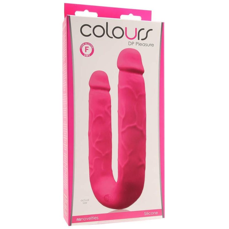 Dildos | Colours Dp Pleasure Double Dildo In Pink Dildos Dildos