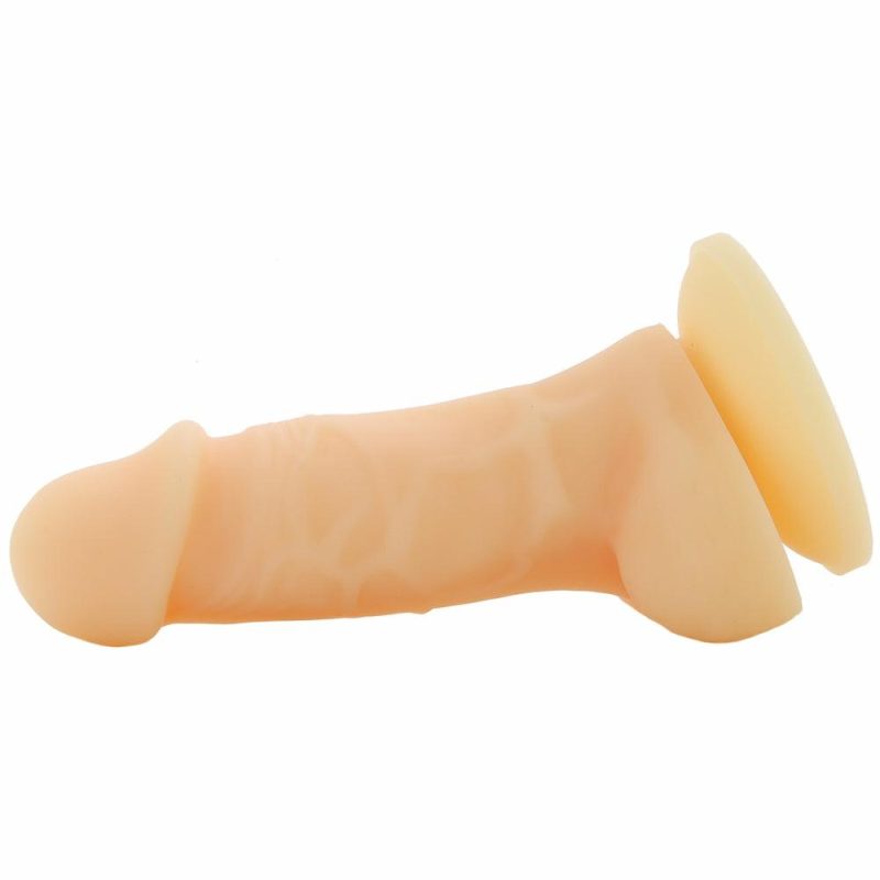 Dildos | Colours Pleasures 4" Silicone Dildo In Cream Dildos Dildos