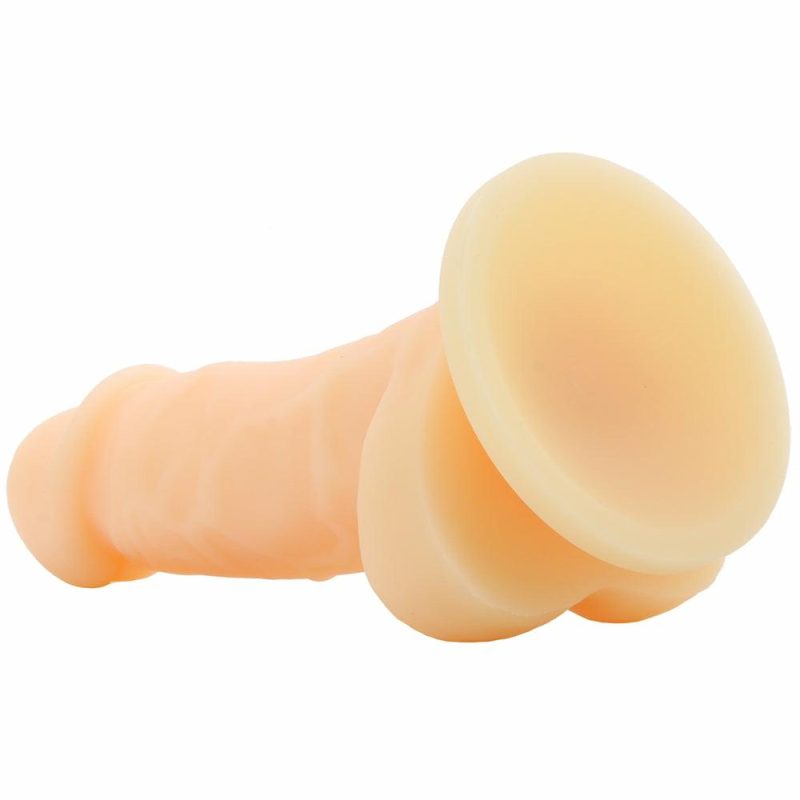 Dildos | Colours Pleasures 4" Silicone Dildo In Cream Dildos Dildos