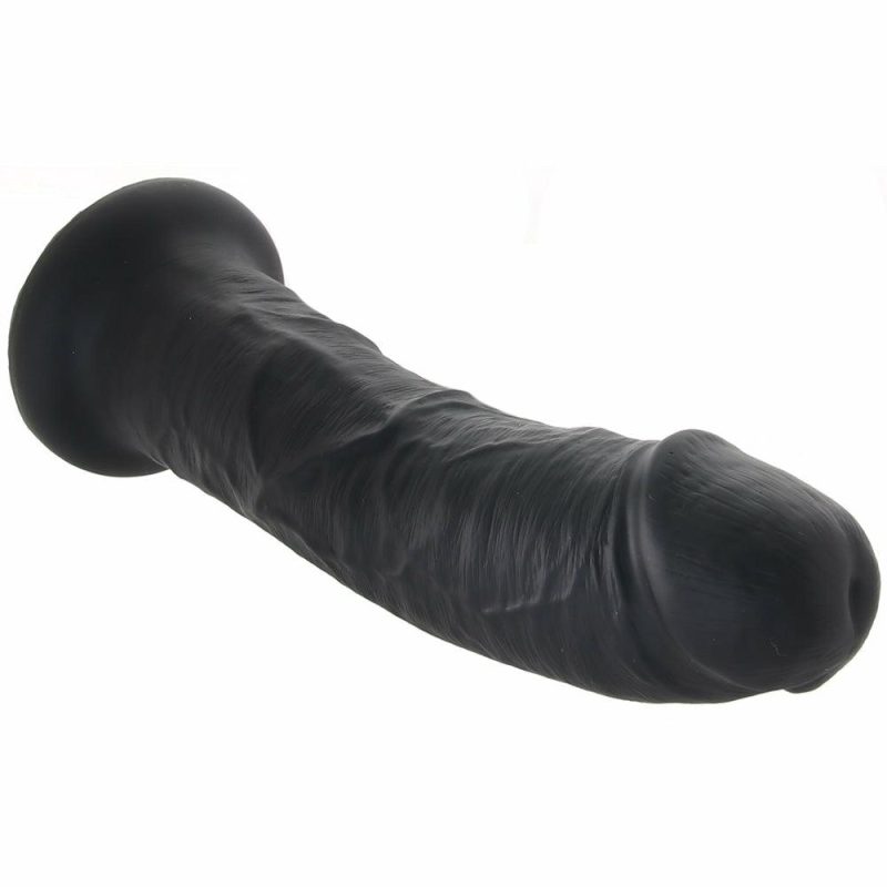 Dildos | Colours Pleasures 7 Inch Girth Dildo In Black Dildos Dildos