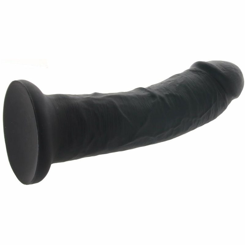 Dildos | Colours Pleasures 7 Inch Girth Dildo In Black Dildos Dildos