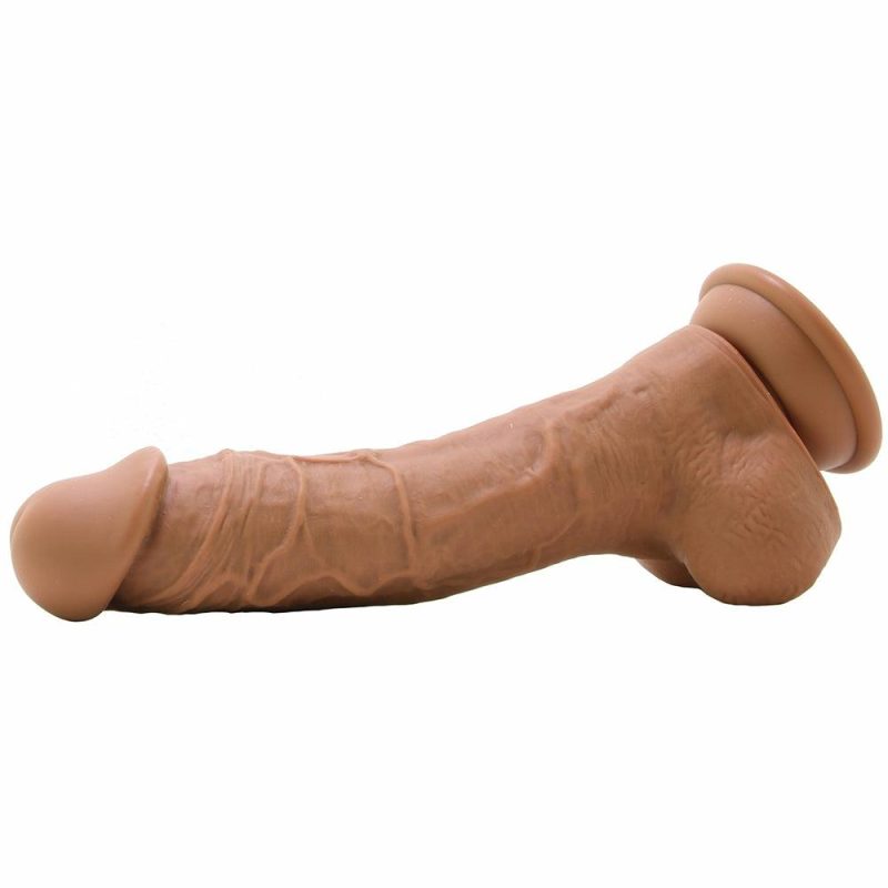 Dildos | Colours Pleasures 8 Inch Dildo In Brown Dildos Dildos