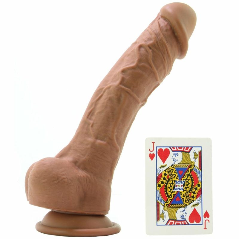 Dildos | Colours Pleasures 8 Inch Dildo In Brown Dildos Dildos