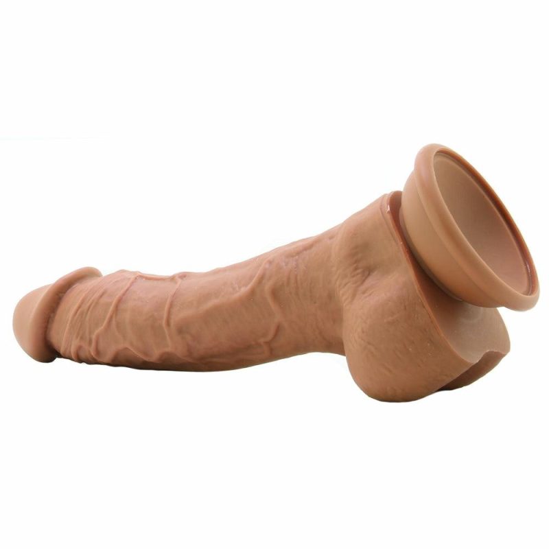 Dildos | Colours Pleasures 8 Inch Dildo In Brown Dildos Dildos