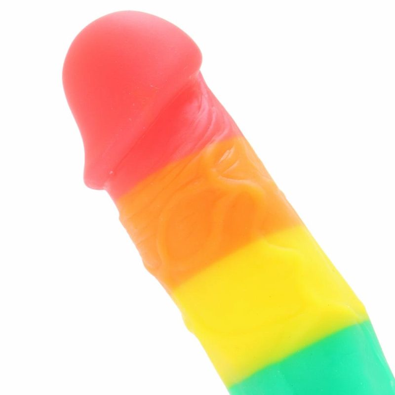 Dildos | Colours Pride Edition 5 Inch Silicone Dildo In Rainbow Dildos Dildos