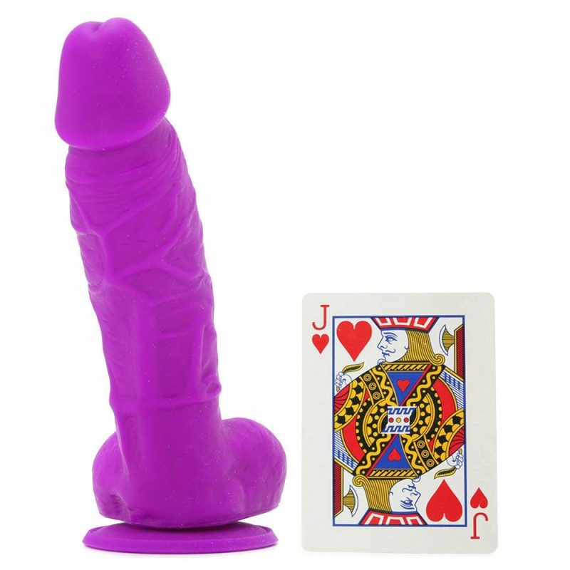 Dildos | Coloursoft 5 Inch Soft Silicone Dildo In Purple Dildos Dildos