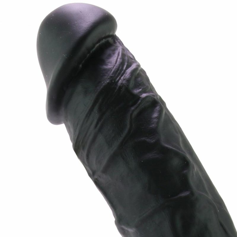 Dildos | Coloursoft 8 Inch Silicone Dildo In Black Dildos Dildos