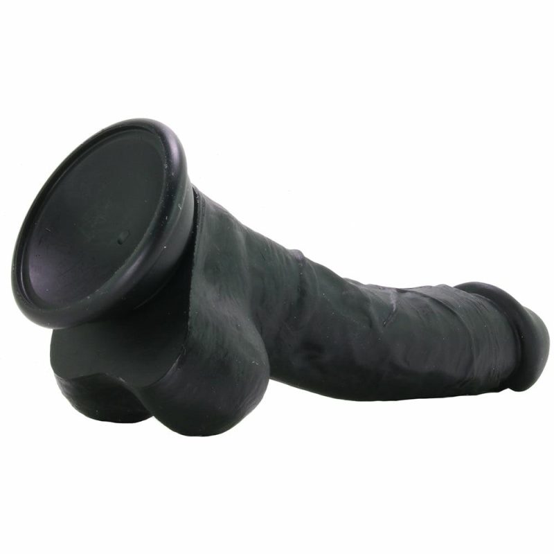 Dildos | Coloursoft 8 Inch Silicone Dildo In Black Dildos Dildos