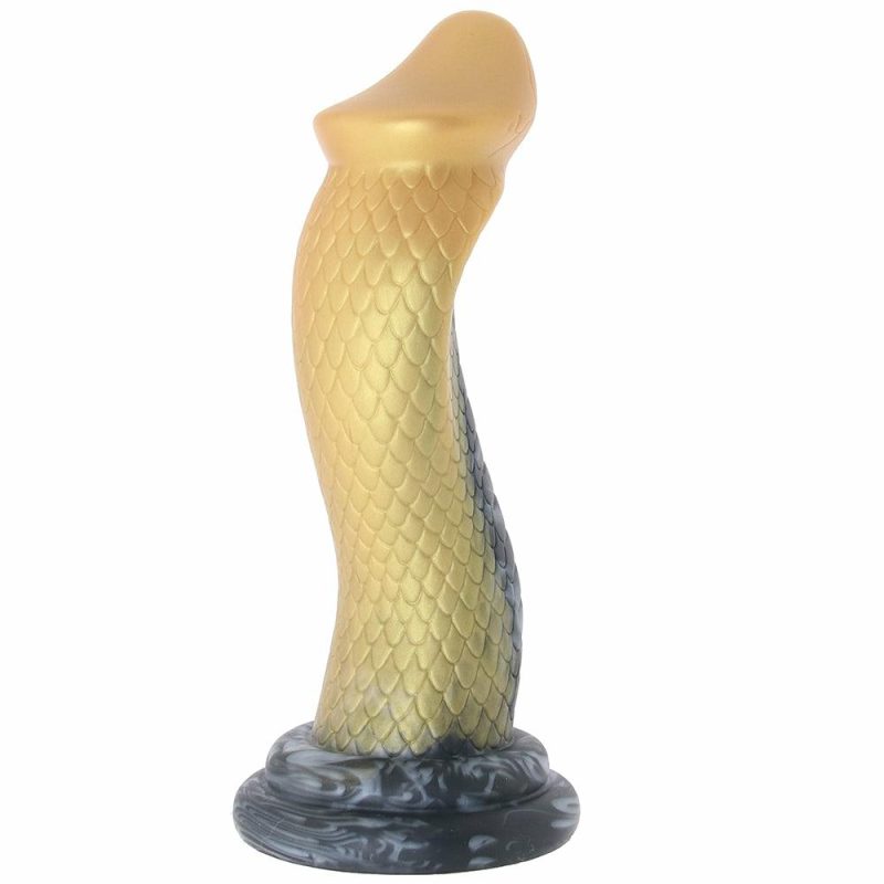 Dildos | Creature Cocks Golden Mamba Silicone Dildo Dildos Dildos