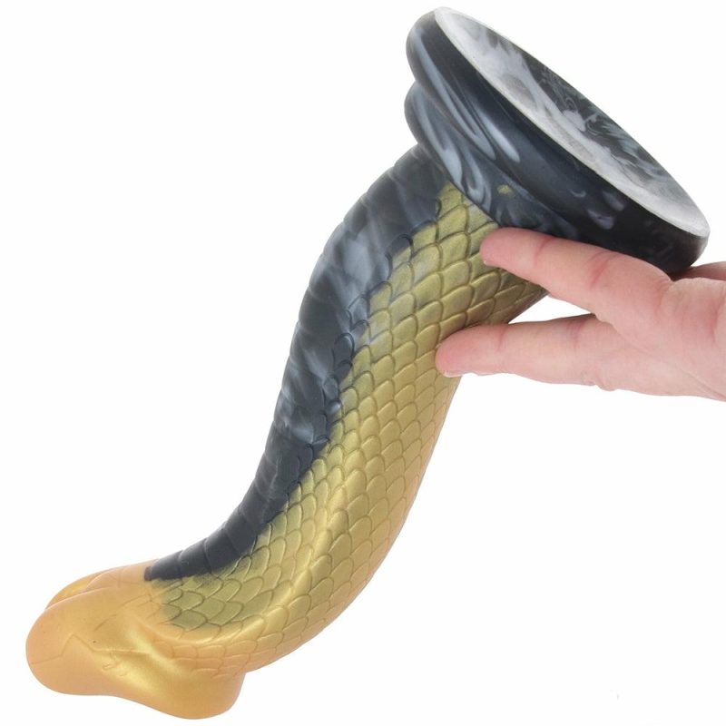 Dildos | Creature Cocks Golden Mamba Silicone Dildo Dildos Dildos