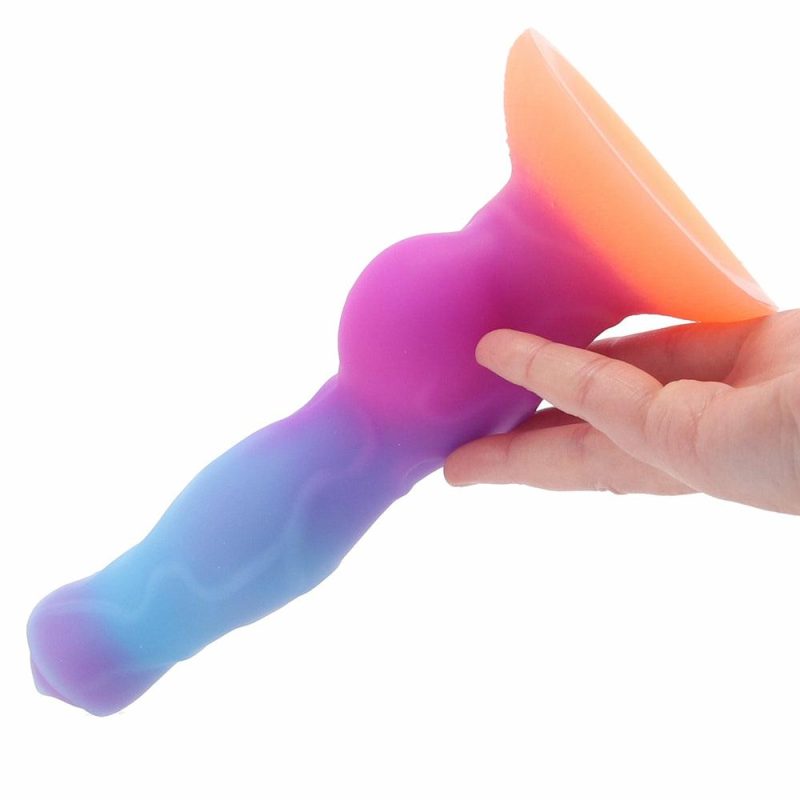 Dildos | Creature Cocks Space Cock Glow-In-The-Dark Alien Dildo Dildos Dildos