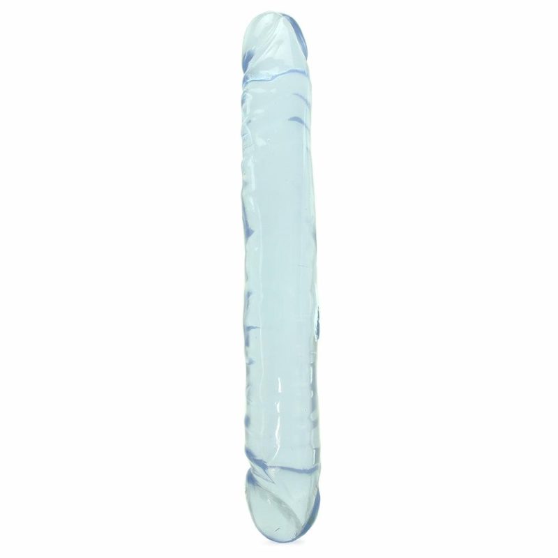 Dildos | Crystal Jellies Jr. Double 12 Inch Dildo In Clear Dildos Dildos