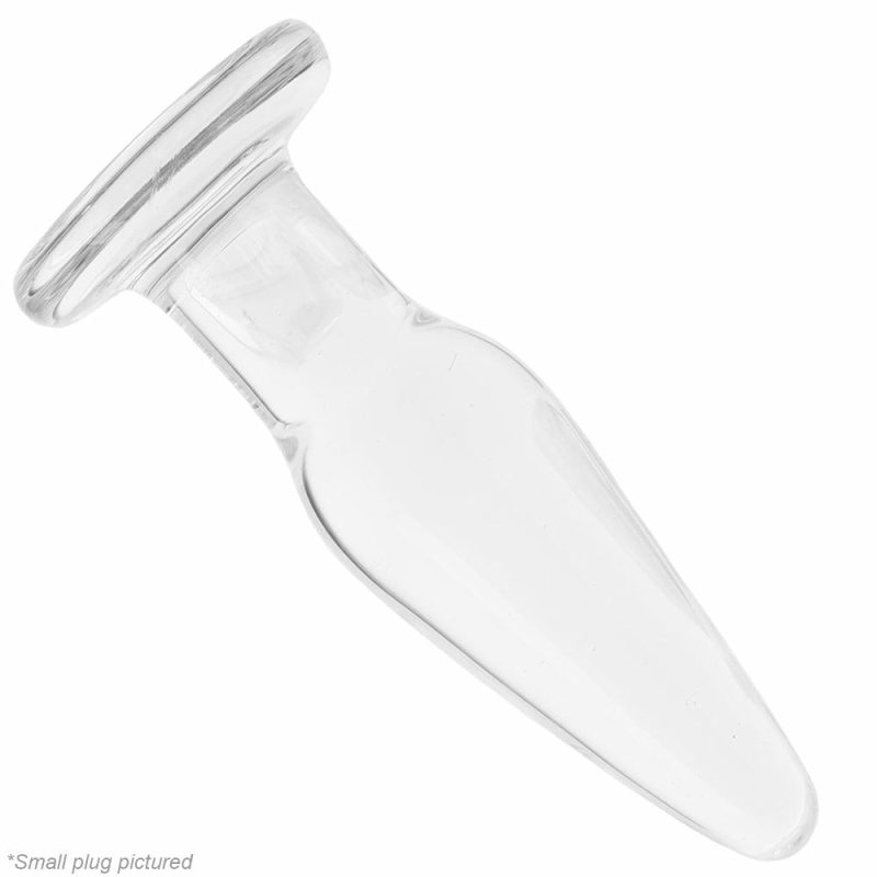 Dildos | Crystal Premium Glass Tapered Anal Trainer Kit In Clear Anal Sex Toys Anal Sex Toys