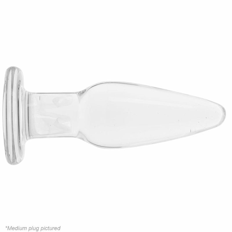 Dildos | Crystal Premium Glass Tapered Anal Trainer Kit In Clear Anal Sex Toys Anal Sex Toys